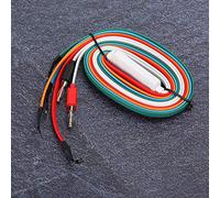 Cocoarm Power Line FPC Soft Test Cable, Pure Copper Phone Power Supply Cable 100cm for Android IOS Repair Techs, Built in Protection Board, Battery Decoder, 4 Color ID (#1)