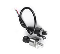 Cocoarm Pressure Transducer Sensor, Stainless Steel, Oil Fuel Air Water Compatible, 30psi to 150psi Measurement for Industrial Applications (500PSI)