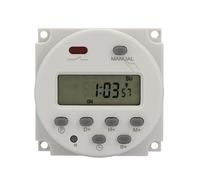 Cocoarm Programmable Digital Timer Switch, Blackout Protection, Automates Control for Street Lamps and Equipment, 1s-168h Timing Range, Suitable for Various Environments (#2)