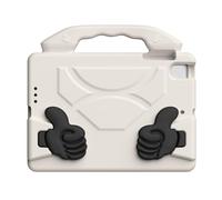 Cocoarm Protective Case EVA Shockproof Protective Case with 90 Degree Rotatable Grip Stand for Mini 1 2 3 4 5 7.9 Inch for Learning Video Calls Travel and Daily Use (Cream White)