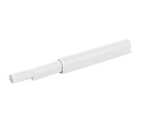 Cocoarm Push to Open Latch ABS Cabinet Door Damper 118 X 15 X 17mm Mounted Magnetic Buffer for Cupboard Closet Bookcase Drawer Furniture Hardware (White Large Size)