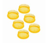 Cocoarm Queen Bee Rearing Box 6pcs Beekeeping Tools Beekeeping Equipment Queen Bee Rearing Cell Reusable ABS Material Isolator for Long Use