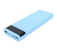 Cocoarm Quick Charge DIY Power Bank Shell ABS Battery Box Shell for 8 Batteries QC PD USB C Charging Case Kit 5V 3.1A 9V 2A 12V 1.5A for Travel Home Office Phone Users (Blue)