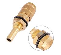 Cocoarm Quick Connector for MIG TIG Welder Torch, Brass Construction, Fast Water Gas Hose Adapter, Easy Installation for Welding Applications (Brass Color)