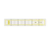 Cocoarm Quilting Ruler, Acrylic Sewing Ruler with High Accuracy and Clear Lines for DIY Fabric Cutting Quilting Supplies and Craft Projects