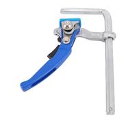 Cocoarm Ratchet Clamp, Fast Release Industrial Alloy Steel Clamp with Self Aligning Design and Non Slip ABS Pad, for Woodworking Table Dovetail Slot 160mm x 60mm