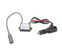 Cocoarm Rectangular Satellite DC Step Up Converter Compact Design Boost 12V/24V to 30V for Cars RV Trucks Aluminum Alloy 1 Unit