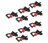 Cocoarm Refraction Spray Nozzle Micro Rotating Nozzle Watering Sprinkler 360 Full Circle Spraying 6-8m Diameter with Removable for Greenhouse Garden Irrigation