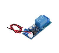 Cocoarm Relay Module Adjustable Time Delay Board Timer Relay with Single and Loop Modes 0 to 24 Hour Range Dual Potentiometer Control for Automation Control Systems (12V)
