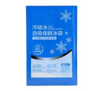 Cocoarm Reusable Ice Pack, Multifunctional Cold Freezer Pack for Vegetables and Drinks, with Nylon Film and Cold Storage Agent, for Lunch Boxes Beach Coolers Camping Hiking (350ml)