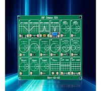 Cocoarm RF Demo Kit RF Test Board Vector Network Analyzer Calibration Board with 18 Functional Modules, UFL Patch Cord for Antenna Analyzer Learning Test