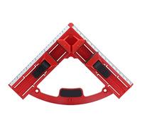Cocoarm Right Angle Clamp Adjustable Corner Clip 7in Aluminium Alloy and ABS Corner Clamp Tool with Lock 95mm Clamping Range Rubber Pads for Woodworking Frames Cabinets Drawers