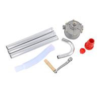 Cocoarm Rotary Oil Pump, Aluminum Hand Pump Hand Crank Oil Pump for Diesel Fuel Oil with 3 Suction Pipes, 29L/min, 124cm, Maximum Lifting Head 5M