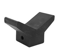 Cocoarm Rubber Block and Black Boat Towing Block for the Fishing Sailboat, High Level Alignment, Oxide Resistant