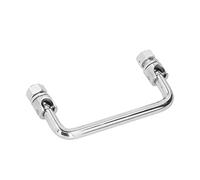 Cocoarm RV Grab Handle Stainless Steel Door Grab Handle 3.9in M10 Polished Surface 1000N Pull Force Simple Install for RV Yacht Household Entry Support