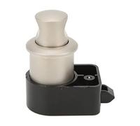 Cocoarm RV Push Button Lock Zinc Alloy Cabinet Door Knob Lock 25mm Hole for 18 to 24mm Panels Pearl Keyless Latch for Motorhome Yacht Boat Drawer Cabinet