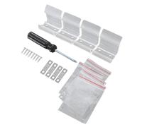 Cocoarm RV Sliding Mirrored Door Latch, Versatile Compatibility, Robust Construction, Accident Prevention, Multiple Uses, Simple Setup, ABS Material, 8Pcs