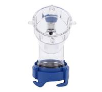 Cocoarm RV Waste Tank Flush Valve, Transparent PC Valve, 45 Degree RV Tank Rinser with Flow Control and Backflow Prevention for Trailer