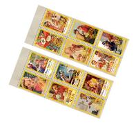 Cocoarm Scrapbooking Paper Hot Stamping Decorative Paper Set 20 Pieces Vintage Style Tear Resistant Material for Journals Notebooks Envelopes and Photo Albums (Type 3)