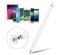Cocoarm Screen Touch Pen Stylish Stylus Drawing Capacitive Pencil for Universal Tablet/Smart Phone, Beautiful Appearance for Upgraded Shopping, Black/White/Pink/Gray (White)