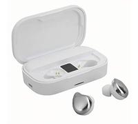 Cocoarm SE10 Earbuds Bluetooth 5.0 Wireless Earphones, ABS in Ear Touch Control Earbuds with 1200mAh Charging Case, Auto Pairing, Power Display, for Calls Music Commute Workout (White)