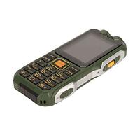 Cocoarm Senior Cellphone 2G, 2.6in Ultrathin 16800mAh High Volume Elderly Mobile Phone, Big Button Senior Cellphone With Charging Line for Calling (Green)