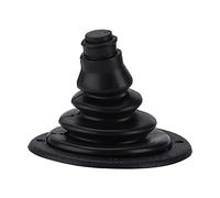 Cocoarm Shift Cable Boot, Marine Steering Protective Bellows Rubber Plastic Dust Cover for Cars Boats Yachts Ships Motorboats with Stable Performance (B (black))