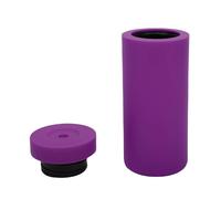 Cocoarm Silicone Dish Soap Dispenser, Manual Squeeze Bottle, Refillable Kitchen Sink Pump, for Soap Lotion Essential Oil (Purple)