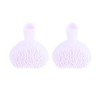 Cocoarm Silicone Freckle Stamp 2PCS, High Elasticity Facial Contour Design for Quick Freckles, Makeup Aid Tool with Instruction Manual for Sun-Kissed Look (Purple)