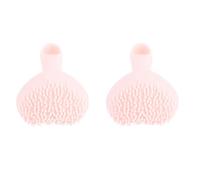Cocoarm Silicone Freckle Stamp 2PCS, High Elasticity Facial Contour Design for Quick Freckles, Makeup Aid Tool with Instruction Manual for Sun-Kissed Look (Pinkish)