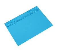 Cocoarm Silicone Soldering Mat, Heat Proof Maintenance Platform Electronics,Phone,Computer, Anti Slip Design, Keep Platform Tidy Efficient Handling,Large Area Dust (Light Blue)