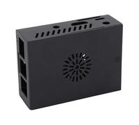 Cocoarm Single Board Computer Metal Box/Cover, with Cooling Fan, Protective Box/Cover for Orange Pi 3B, Effective Heat Dissipation, Perfect for Hobbyists and Tech Enthusiasts