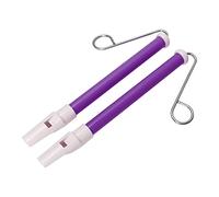 Cocoarm Slide Whistle, ABS Metal Safe and Simple to Play for Kids, Includes Training Mouth Muscles, Ideal for Family and Friends (Purple)