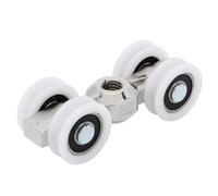 Cocoarm Sliding Door Roller Slider, Steel and POM Materials, High Load Capacity, Quiet Operation, Perfect for Home and Office Doors