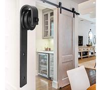 Cocoarm Sliding Rail Pulley Set Carbon Steel, Wear-Resistant and Durable, Silent Sliding Wheels for Various Rooms, Equipped with Double Steel Bearing, Easy Installation with Complete