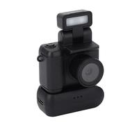 Cocoarm Small Digital Camera, Vintage Style, Portable Thumb Camera with LED Flash Light for Travel Life Recording, Small Size ABS Material Camera with 1080P Image Quality