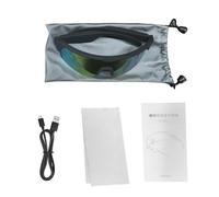 Cocoarm Smart Glasses BT, TR Frame Wireless Music Sunglasses with BT 5.3, UV400 Lenses, Type C Rechargeable, Flexible Fit for Cycling Running Driving Outdoor Sports (Multi Colors)
