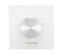 Cocoarm Smart Home Volume Controller, Multifunction 5 Levels Volume Adjustment Background Music Tuning with Transparent ABS Panel Button Dual Channel Stereo Adjustment