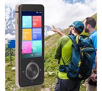 Cocoarm Smart Languages Translator, Intelligent Voice Translation Device, Aluminum Alloy, 3.0 Inch IPS Screen, 137 Online Languages, Photo Translation, for Travel Business Study (Gold)