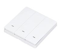 Cocoarm Smart Switch WiFi Wall Switch ABS PC 100 to 10A Remote Control with App Voice Button Control Quick Response for Home Office Apartment Hotel