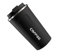 Cocoarm Smart Temperature Display Coffee Cup, 304 Stainless Steel Insulation Coffee Cup, Portable Resistant Lid, Wide Mouth, Heat Retention Mug for Travel Office Commute (510ml)