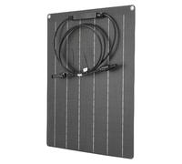 Cocoarm Solar Charger 30W 18V ETFE Flexible Solar Panel Charger Monocrystalline Silicon for 12V Battery Portable Slim Design for RV Boat Home Outdoor Use