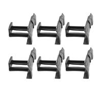 Cocoarm Solar Panel Drainage Clamp/Holder, Easy Installation, Prevent, Efficient Design, Convenient Package, Made of ABS Plastic, 20pcs for Photovoltaic Panel Cleaning, T-Shaped Base