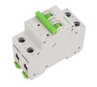 Cocoarm Solar PV System Circuit Breaker, ABS DC Miniature Circuit Breaker 550V 2P Thermal Magnetic Trip 6000A for Solar Photovoltaic Marine and DC Power System Isolation (40A)