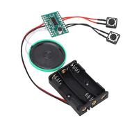 Cocoarm Sound Module 4 Minute Recording Chip, AAA Battery Powered | PCB Circuit Board with Speaker, DIY Voice Recorder, 3.0-4.5V Operating, Greeting Card Insert, Photo Frame Sound Maker