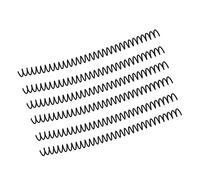 Cocoarm Spiral Binding Coil Plastic Binding Comb 20pcs 13mm Inner Diameter 30 Holes Large Capacity Cuttable Sheet Spine for Office Classroom Library Document (Black)