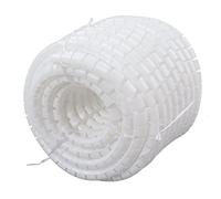 Cocoarm Spiral Wire Organizer PE Spiral Cable Wrap 40 to 257 Fahrenheit Flexible Cord Protective Bundler for Computer Cables Power Lines Network Wires Water Pipes and Machines (Dia 32mm 30m)