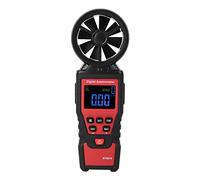 Cocoarm ST6816 Digital Anemometer ABS Wind Speed Meter 0.40 to 30.00 M S LCD with Max Min Avg Data Hold and Temperature Display for Sailing Windsurfing Hiking
