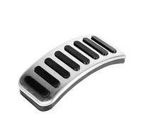 Cocoarm Stainless Steel Manual Pedal Kit 3Pcs No Drill Car Pedal Covers Auto Foot with Glossy Polished Surface for 13-18 08-18 & Other Cars