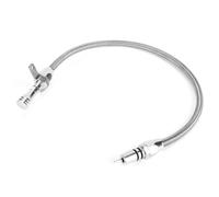 Cocoarm Stainless Steel Transmission Dipstick Automatic Transmission Dipstick with Billet Handle Braided Housing for GM TH350 350 Turbo for Engine Bay